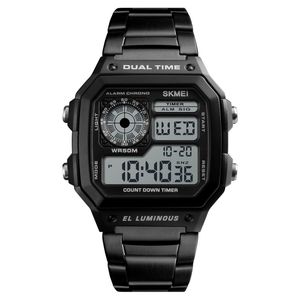 Men's digital military watch